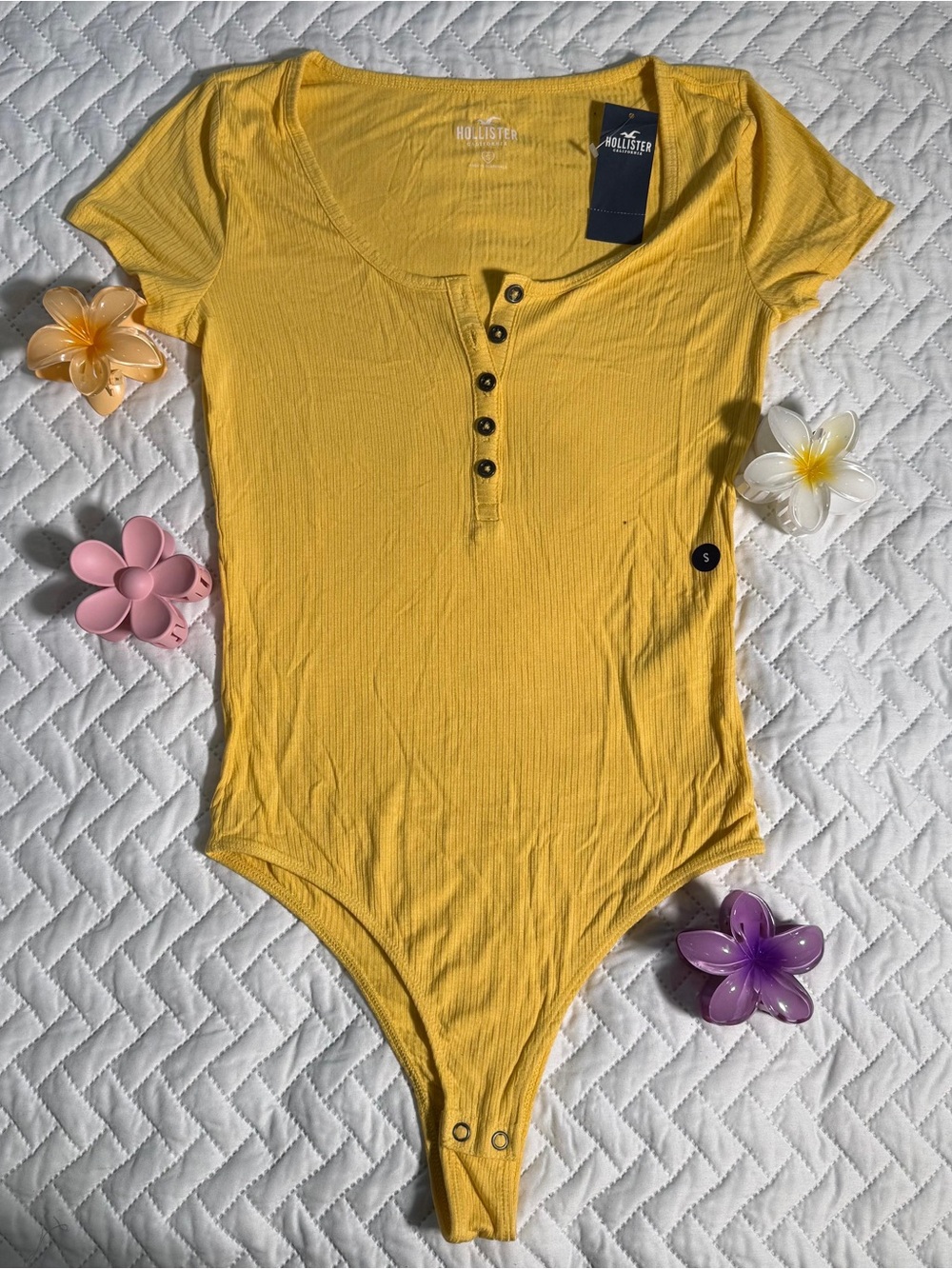 NWT - Hollister Henley Bodysuit